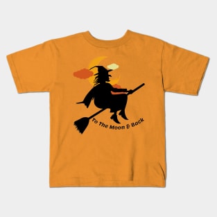 Flying On The Broom Kids T-Shirt